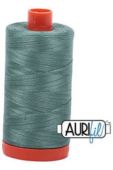 Aurifil Mako 50wt Cotton 1300 m 1422 yd. spool - 2850 Medium Juniper